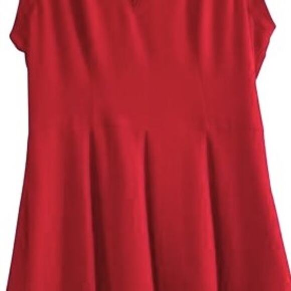 Speechless Dress Junior Size M Red Sleeveless Lace Bodice Fit and Flare NWT - Picture 4 of 8
